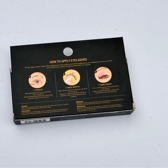 Laflare Women's 3D Faux Mink Beauty Makeup Strip Lashes Extensions LFSD 21C - Picture 2 of 7